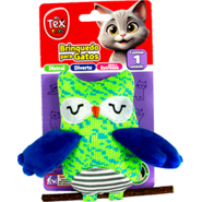 Brinquedo com Matatabi Tex Brasil Corujinha para Gatos - Tam. Único