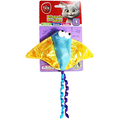 Brinquedo Tex Brasil Arraia Voadora para Gatos”