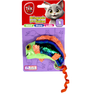 Brinquedo Tex Brasil Camaleão Verde para Gatos - Tam. Único