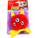 Brinquedo Tex Brasil Monstro 3 Olhos Catnip Vermelho para Gatos