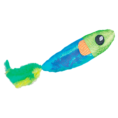 Brinquedo Tex Brasil Peixinho Brilhante para Gatos