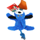 Brinquedo Pelúcia Tex Brasil Cachorrinho com Corda Azul para Cães