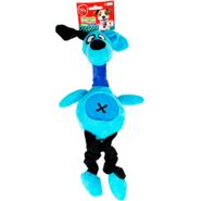 Brinquedo Pelúcia Tex Brasil Cão com Mordedor Azul - Tam. Único