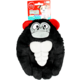 Brinquedo Pelúcia Tex Brasil Gorila com Mordedor Preto para Cães