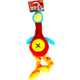 Brinquedo Pelúcia Tex Brasil Patinho com Mordedor Vermelho para Cães
