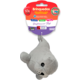Brinquedo Pelúcia Tex Brasil Foca Cinza para Cães