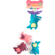 Brinquedo Pelúcia Tex Brasil Mini Marcianos com Catnip para Gatos