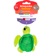 Brinquedo Pelúcia Tex Brasil Tartaruga Verde para Cães - Tam. Único
