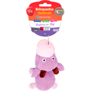 Brinquedo Pelúcia Tex Brasil Vaquinha Roxa para Cães - Tam. Único