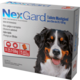 Antipulgas e Carrapatos NexGard 136 mg para Cães de 25,1 a 50 Kg