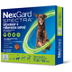 Antipulgas, Carrapatos e Vermifugo NexGard Spectra para Cães de 7,6 a 15 Kg