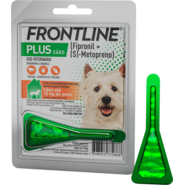 Antipulgas e Carrapatos Frontline Plus para Cães de 1 a 10Kg - 1 Unidade