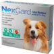Antipulgas e Carrapatos NexGard 68 mg para Cães de 10,1 a 25 Kg - 1 Tablete
