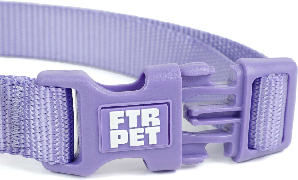 Coleira Future Pet Lavanda para Cães - Tam. M