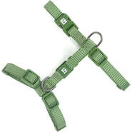 Peitoral H Future Pet Verde Pistache para Cães - Tam. M