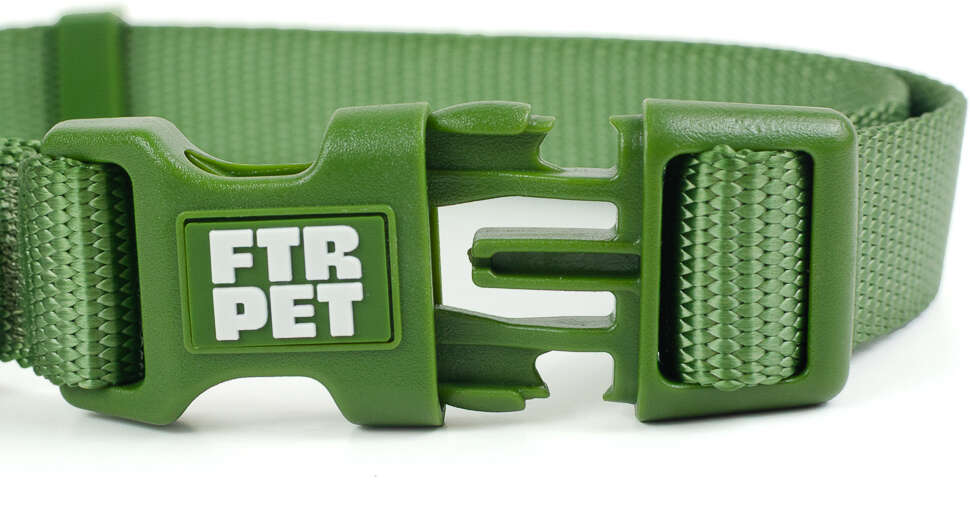 Coleira Future Pet Verde Pistache para Cães - Tam. P