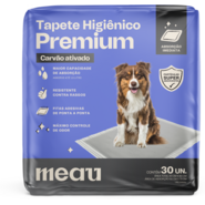 Tapete Higiênico Meau Premium com Carvão Ativado para Cães - 30 Unidades
