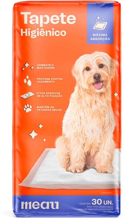 Tapete Higiênico Meau para Cães - 30 Unidades