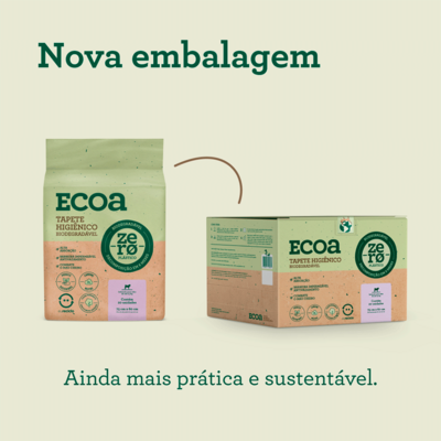 Tapete Higiênico Biodegradável Ecoa para Cães