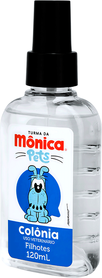 Colônia Turma da Mônica Pets para Filhotes - 120 mL