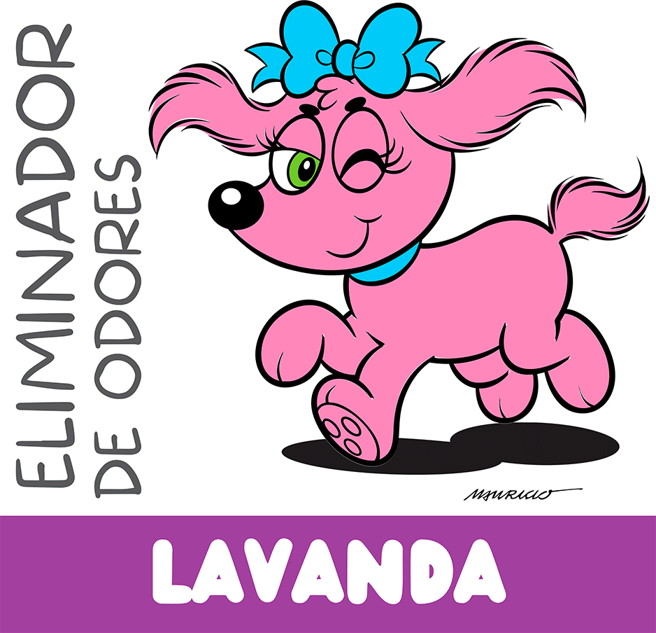 Eliminador de Odores Turma da Mônica Pets Lavanda para Ambientes - 2 Litros