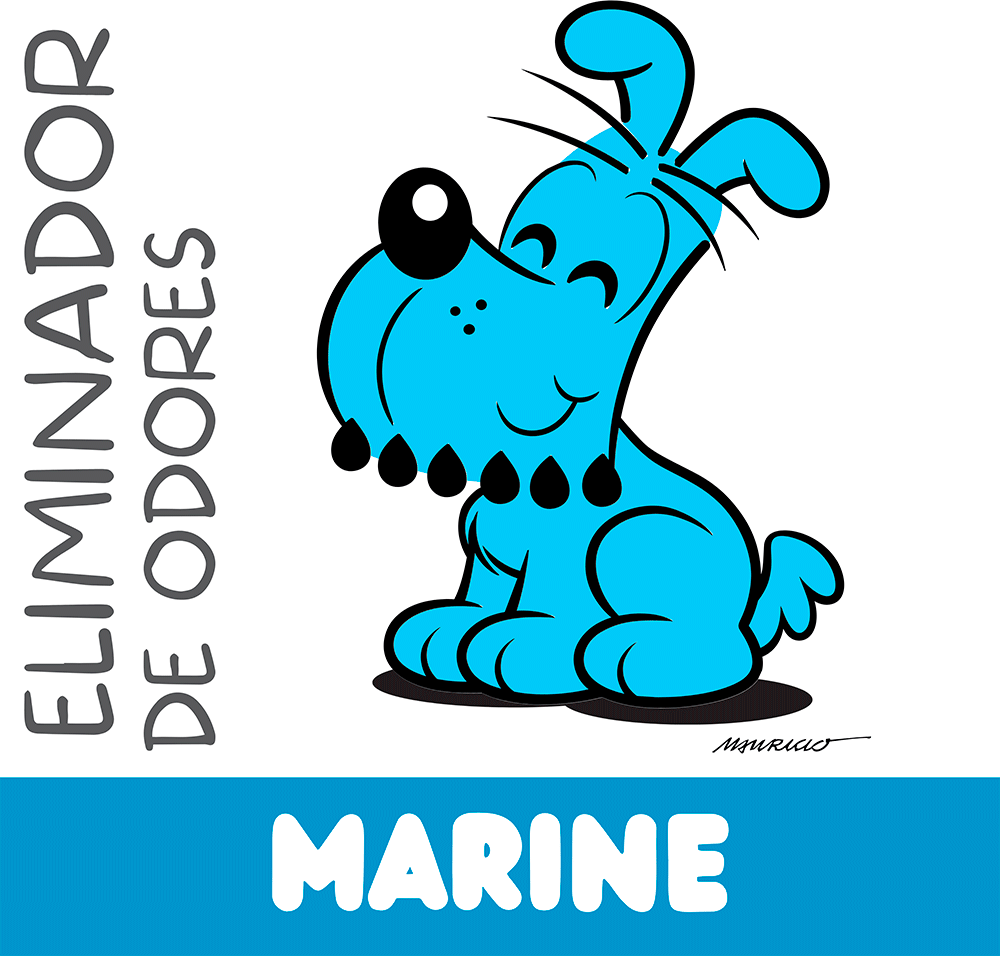 Eliminador de Odores Turma da Mônica Pets Marine para Ambientes - 2 Litros