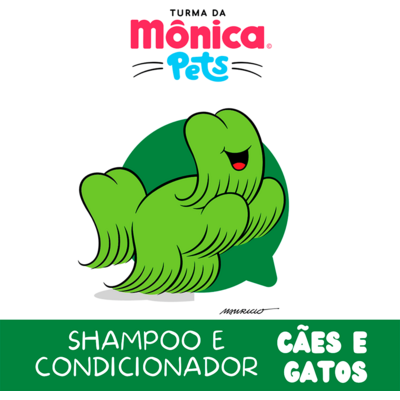 Shampoo e Condicionador Turma da Mônica Pets para Cães e Gatos
