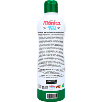 Shampoo e Condicionador Turma da Mônica Pets para Cães e Gatos