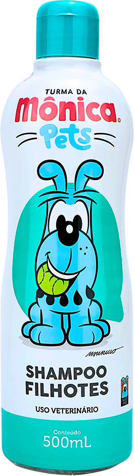 Shampoo Turma da Mônica Pets para Filhotes - 500 mL