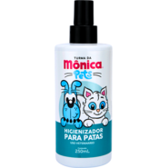 Higienizador Turma da Mônica Pets Patas para Cães e Gatos - 250 mL