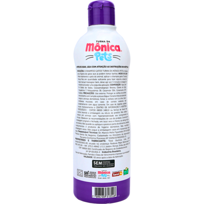 Shampoo Turma da Mônica Pets para Gatos