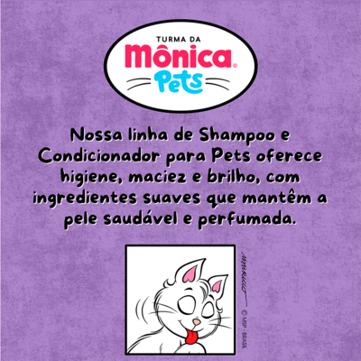 Shampoo Turma da Mônica Pets para Gatos