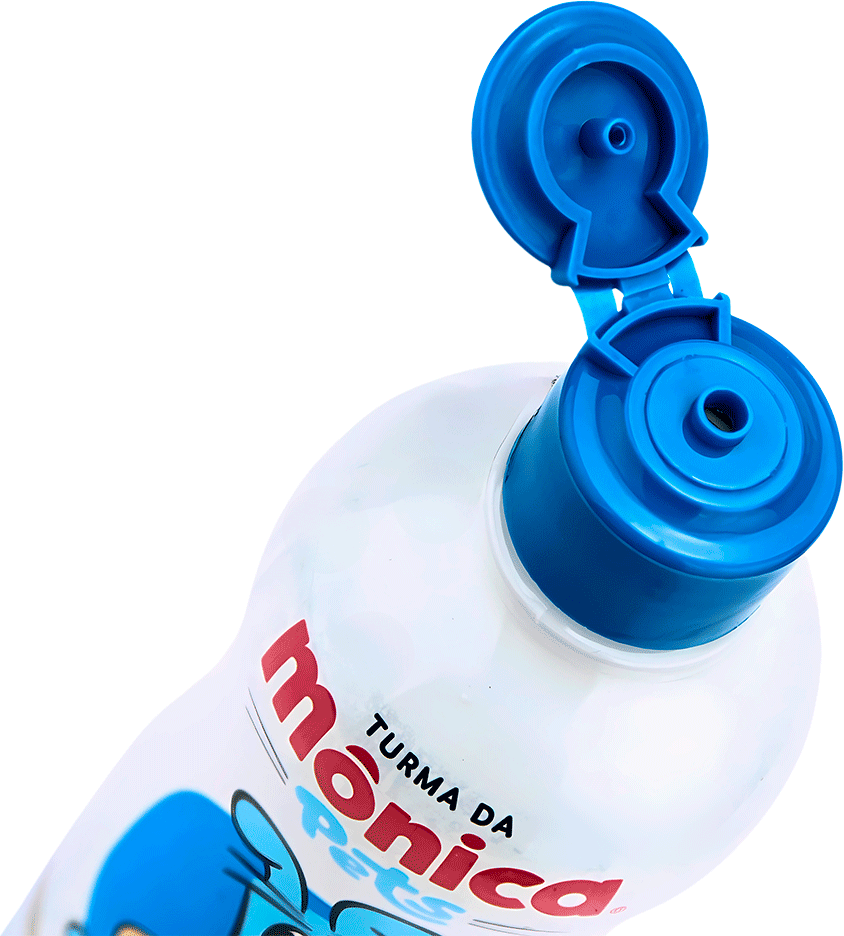 Shampoo Turma da Mônica Pets Neutro para Cães e Gatos - 500 mL