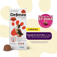Antiparasitário MSD Defenza 100 mg para Cães - 1 Comprimido