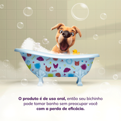 Antiparasitário MSD Defenza 100 mg para Cães