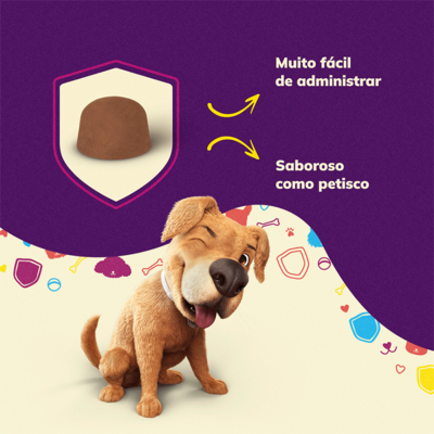 Antiparasitário MSD Defenza 400 mg para Cães