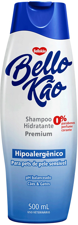 Shampoo Bellokão Hipoalergênico - 500 mL