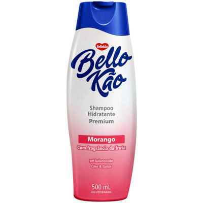 Shampoo Hidratante Bellokão Morango Premium