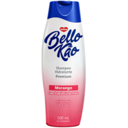 Shampoo Hidratante Bellokão Morango Premium - 500 mL