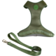 Conjunto Peitoral Mesh H e Guia Toh Florest para Cães