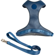 Conjunto Peitoral Mesh H e Guia Toh Marine para Cães - Tam. P