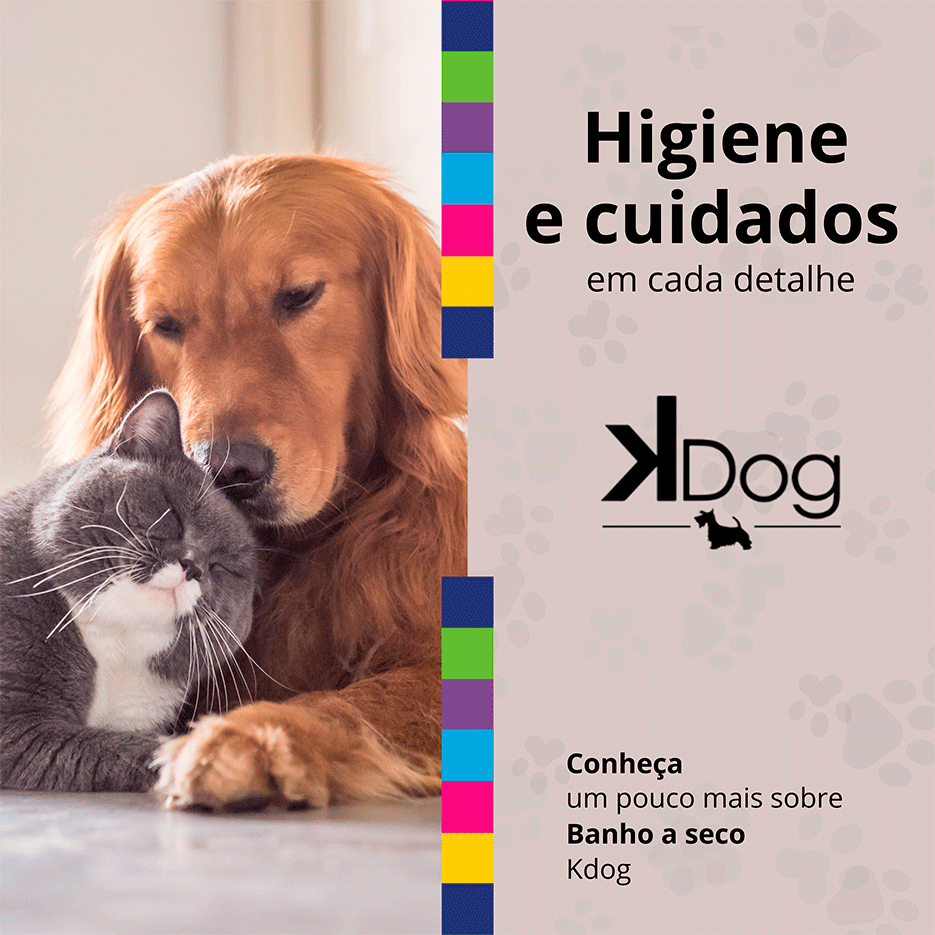 Banho a Seco K-Dog Azul - 500 mL