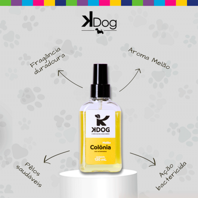 Colônia Melão K-Dog Amarela
