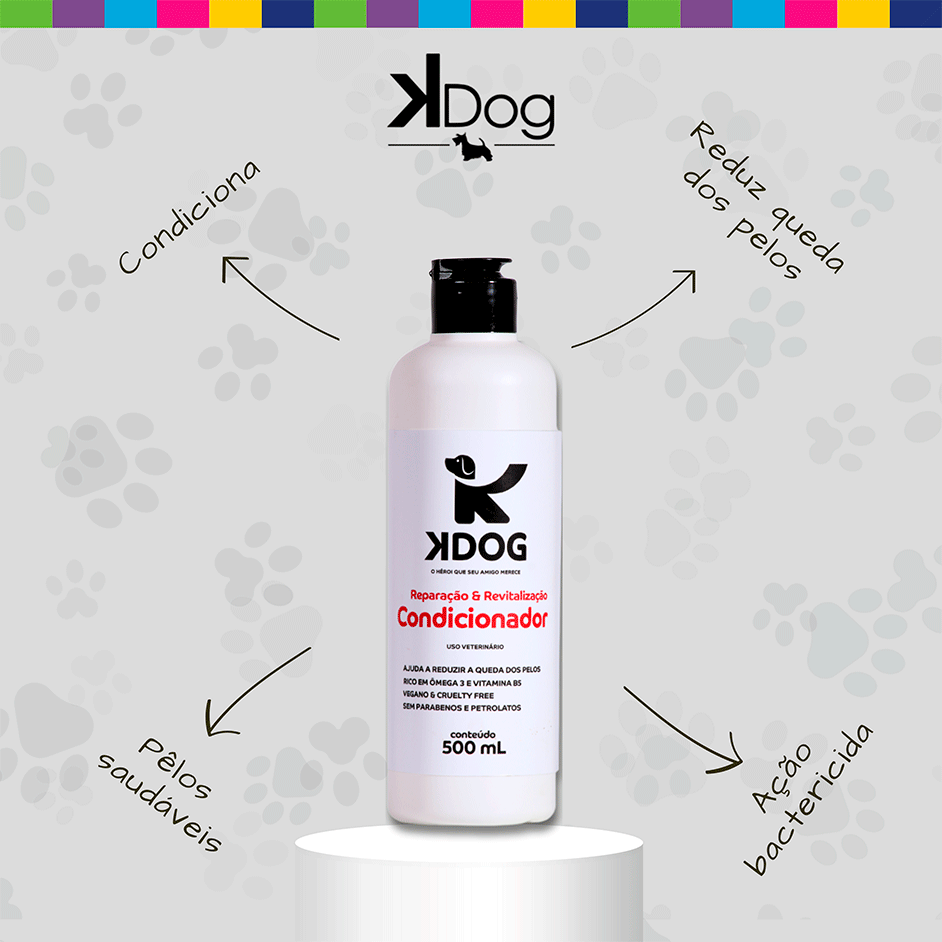 Condicionador K-Dog Branco - 500 mL