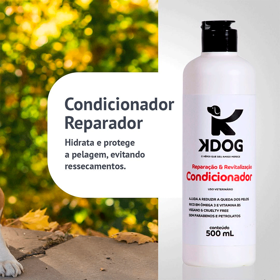 Condicionador K-Dog Branco - 500 mL