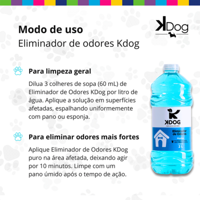Eliminador de Odores K-Dog Marine - 2 Litros