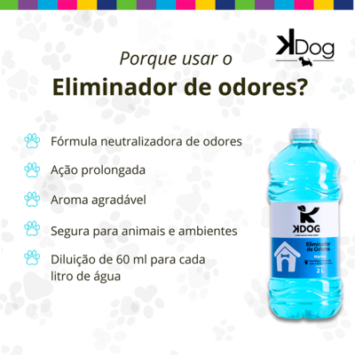 Eliminador de Odores K-Dog Marine - 2 Litros