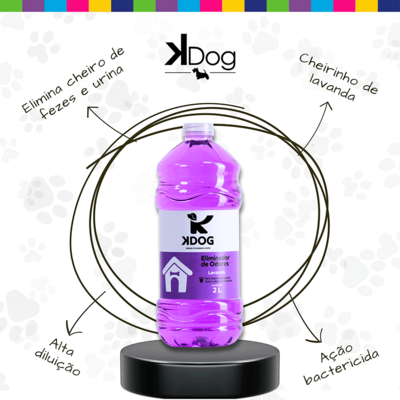 Eliminador de Odores K-Dog Lavanda - 2 Litros