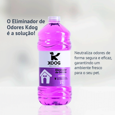 Eliminador de Odores K-Dog Lavanda - 2 Litros