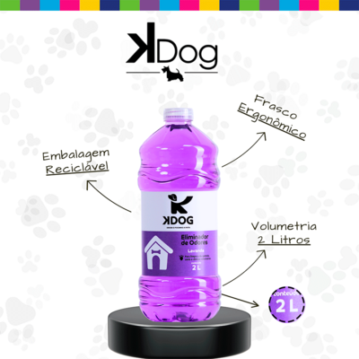 Eliminador de Odores K-Dog Lavanda - 2 Litros